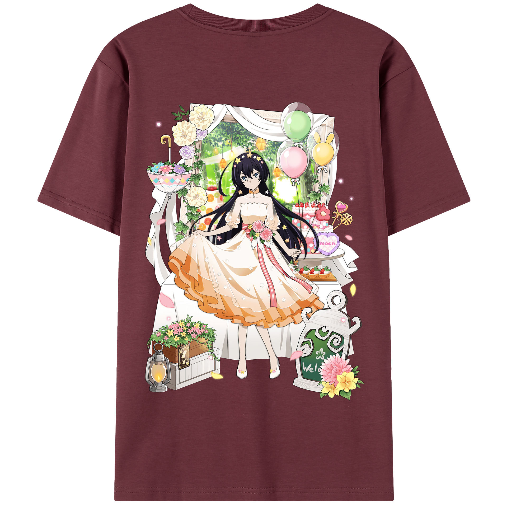 （画像用） 文豪ストレイドッグス Bungo Stray Dogs 綿100％半袖Tシャツ（背面プリント）
